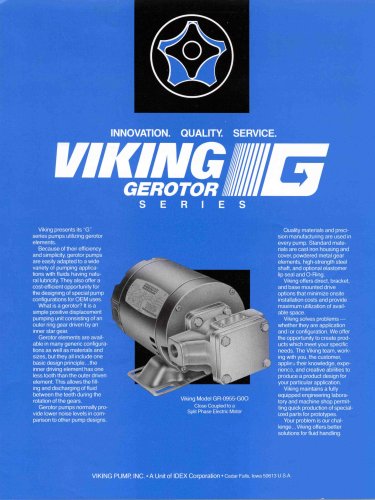 Viking pump - Form380_Rev A - Gerotor Brochure