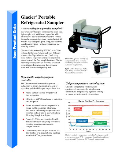 Glacier  Portable  Refrigerated Sampler