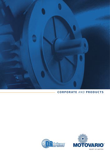 CORPORATE AND PRODUCTS - DR DRIVES 2013