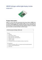 Hydrogen sulfide gas sensor