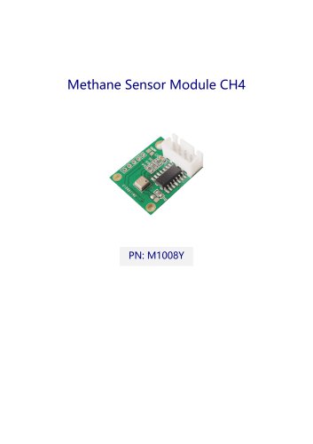 methane gas sensor_M1008Y