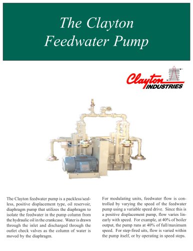 Feedwater Pump