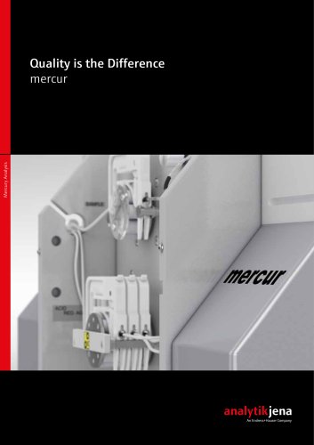 mercur: Fully automatic and reliable Hg ultra trace analysis