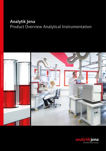 Product Guide Analytical Instrumentation