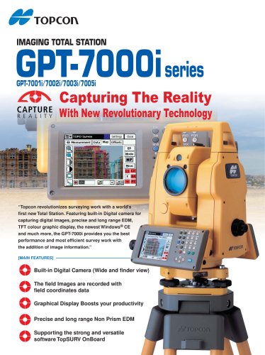 GPT-7000i  IMAGING TOTAL STATION