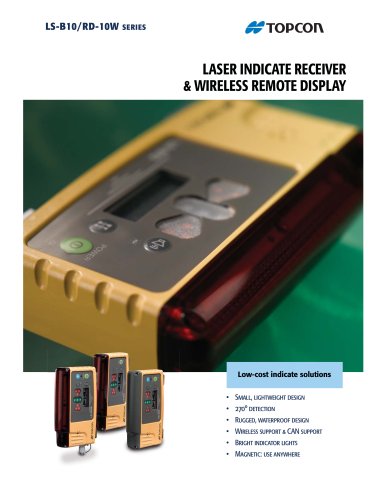 LS-B10 series  LASER INDICATE RECEIVER&WIRELESS REMOTE DISPLAY