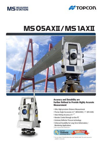 MS05AXII / MS1AXII Catalogue