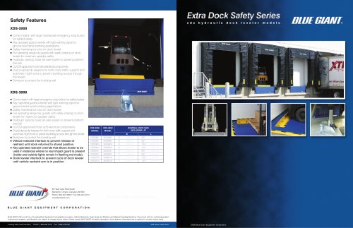 XDS2000 Dock Leveler