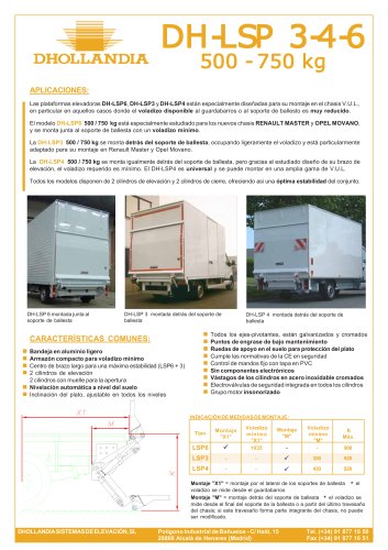 Plataformas tradicionales >  DH-LSP3