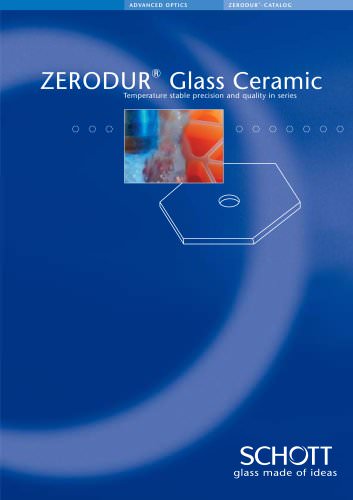 ZERODUR® Catalogue