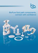 BioPure fluid path components, connect with confidence