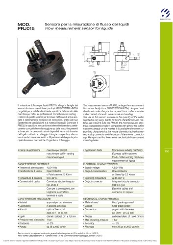 Sensore Flusso MODPRJ015