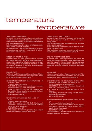 Temperature Sensors