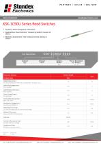 KSK-1C90U Series Reed Switches