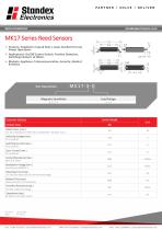 MK17 SERIES REED SENSOR