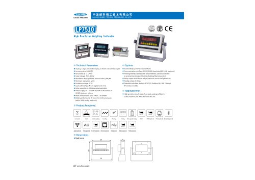 locosc LP7510 weighing indicator