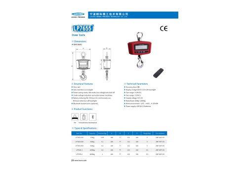 LOCOSC LP7655 Crane scale