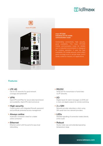 maxx RT2200