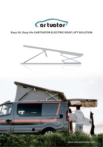 Cartuator Electric Roof Lift System X01