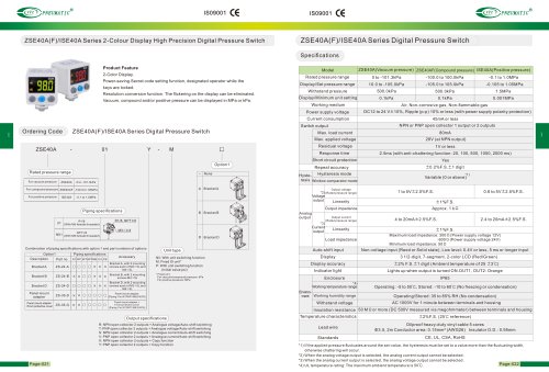 ZSE40A(F) Series