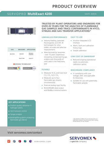 SERVOPRO MultiExact 4200 Product Brochure