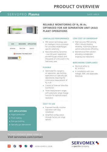 SERVOPRO Plasma Product Brochure