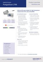 SERVOTOUGH FluegasExact 2700 Product Brochure