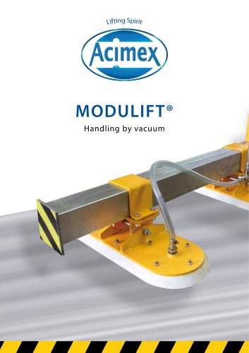 Modulift : Handling by vacuum