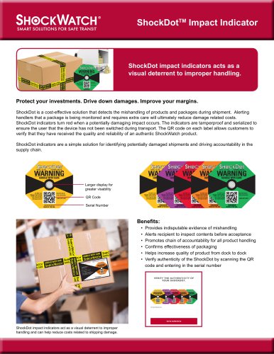 ShockDot Impact Indicator
