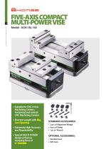 FIVE-AXIS COMPACT MULTI-POWER VISE