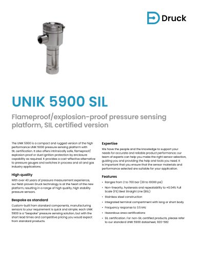 UNIK 5900 SIL