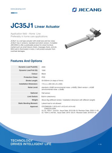 JIECANG Linear Actuator JC35J1