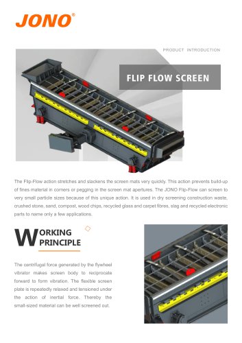 Flip-flow Screen - Jono