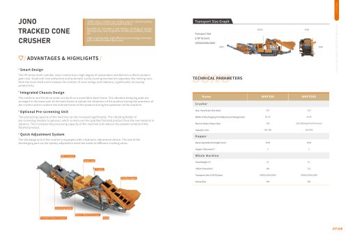 JONO Tracked Cone Crusher C&D Mobile