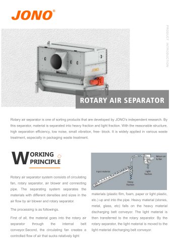 Rotary Air Separator - Jono