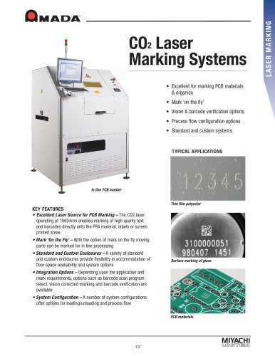 CO2 Laser Marking Systems