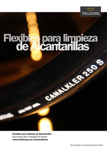 Flexibles para limpieza de Alcantarillas