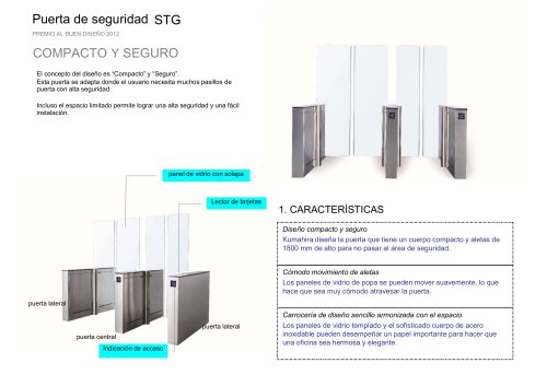Puerta de seguridad STG