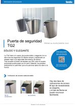 Security Gates Product Information with QR code(Spanish) - 3