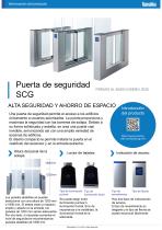 Security Gates Product Information with QR code(Spanish) - 7