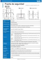 Security Gates Product Information with QR code(Spanish) - 8
