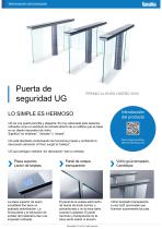 Security Gates Product Information with QR code(Spanish) - 9