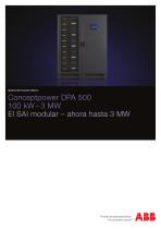 Conceptpower DPA 500 - El SAI modular ? ahora hasta 3 MW