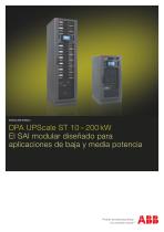 DPA UPScale ST 10-200kW - El SAI modular diseñado para aplicaciones de baja y media potencia - 1