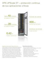 DPA UPScale ST 10-200kW - El SAI modular diseñado para aplicaciones de baja y media potencia - 2