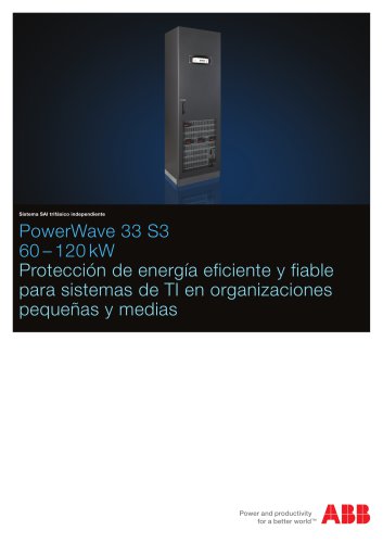 PowerWave 33 S3 60-120 kW