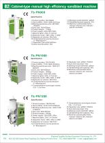 TONGBAO TB-PN1000 Direct pressure manual sandblasting cabinet