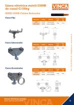 Línea eléctrica móvil 2300R de canal C/20kg - 9