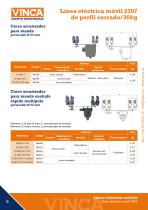 Línea eléctrica móvil 2307 de perfil cerrado/30kg - 6