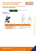 Línea eléctrica móvil 2307 de perfil cerrado/30kg - 7